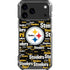 NFL Pittsburgh Steelers Black Blast iPhone 17 Pro Max Clear Case