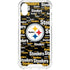 NFL Pittsburgh Steelers Black Blast iPhone XS Clear Case