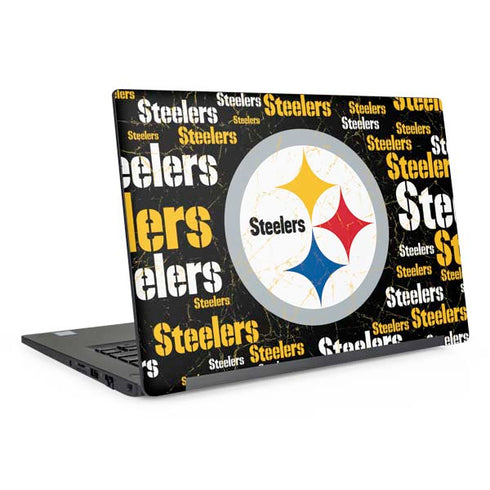 NFL Pittsburgh Steelers Black Blast Dell Latitude Skin