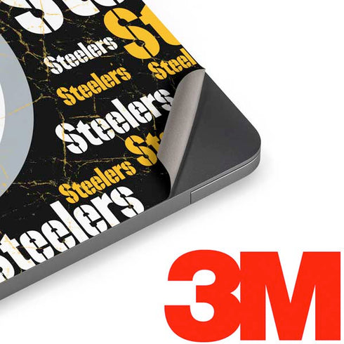 NFL Pittsburgh Steelers Black Blast Apple MacBook Air Skin