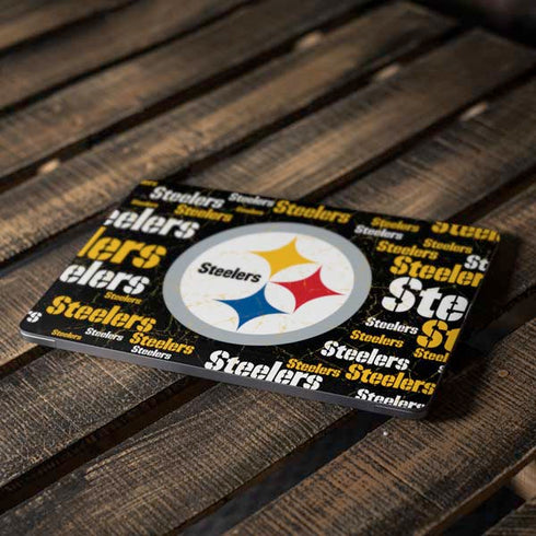 NFL Pittsburgh Steelers Black Blast Apple MacBook Air Skin