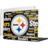 NFL Pittsburgh Steelers Black Blast MacBook Pro 14in (2021-24) Case plus Skin