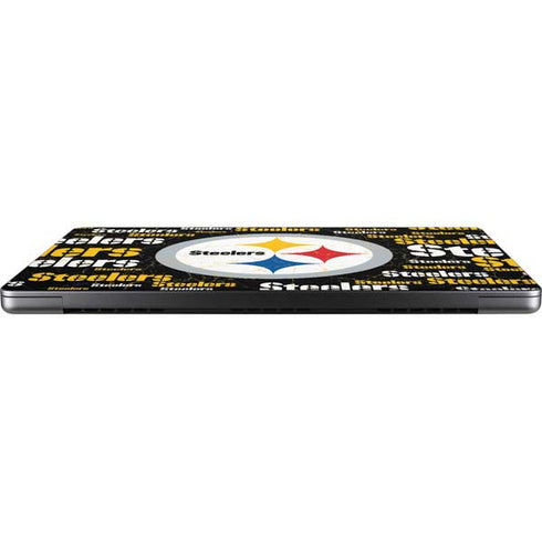 NFL Pittsburgh Steelers Black Blast Apple MacBook Pro 14-inch Skin