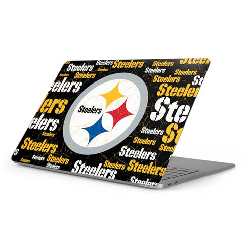 NFL Pittsburgh Steelers Black Blast Apple MacBook Pro 16-inch Skin