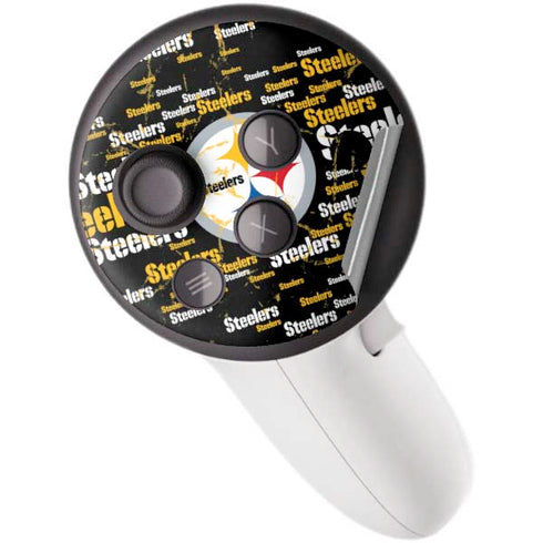 NFL Pittsburgh Steelers Black Blast Meta Quest 3S Skin