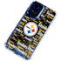 NFL Pittsburgh Steelers Black Blast Moto G 5G (2024) Clear Case