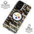 NFL Pittsburgh Steelers Black Blast Moto G Power 5G (2024) Clear Case