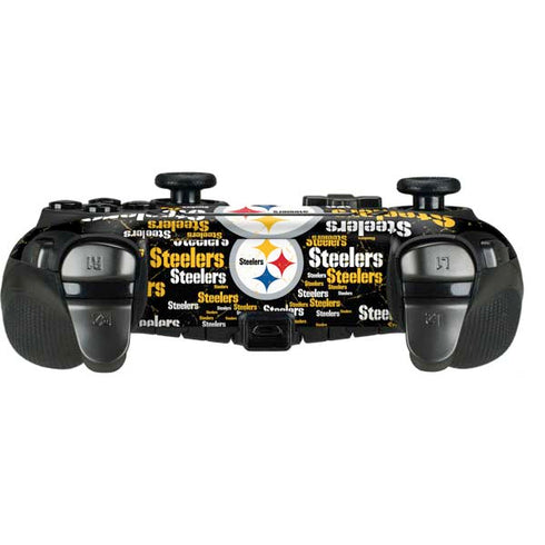 NFL Pittsburgh Steelers Black Blast PlayStation Scuf Vantage 2 Controller Skin