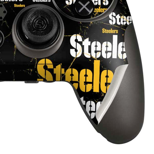 NFL Pittsburgh Steelers Black Blast PlayStation Scuf Vantage 2 Controller Skin
