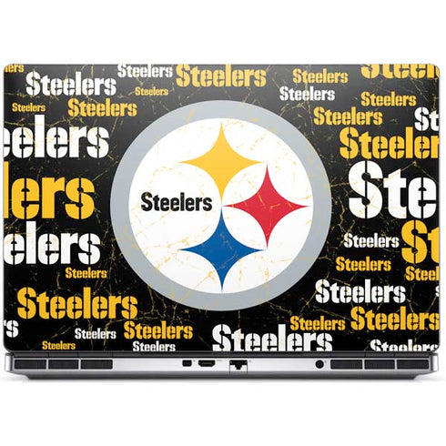 NFL Pittsburgh Steelers Black Blast Dell Precision Skin