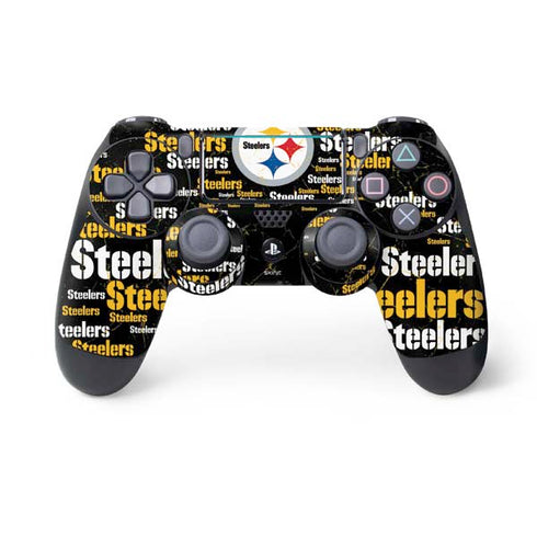 NFL Pittsburgh Steelers Black Blast PlayStation PS4 Skins