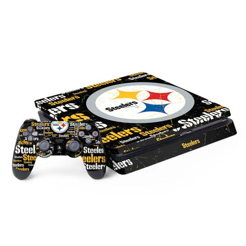 NFL Pittsburgh Steelers Black Blast PlayStation PS4 Skins