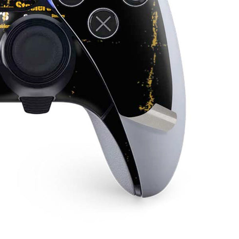 NFL Pittsburgh Steelers Black Blast PS5 DualSense Edge Pro Controller Skin