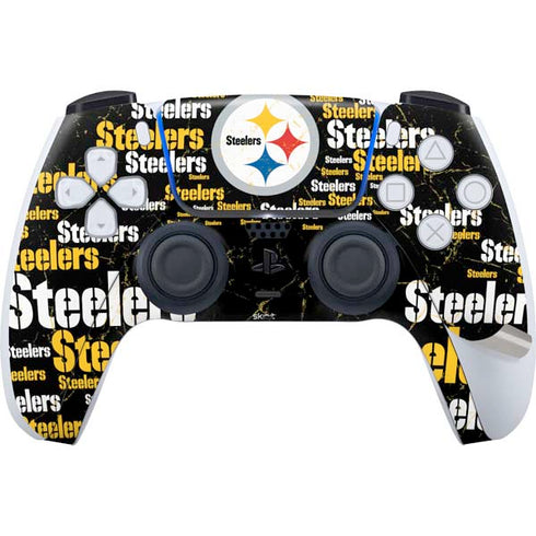 NFL Pittsburgh Steelers Black Blast PS5 Pro Bundle Skin