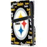 NFL Pittsburgh Steelers Black Blast PS5 Pro Disk Console Skin