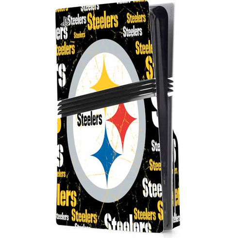 NFL Pittsburgh Steelers Black Blast PlayStation PS5 Skins