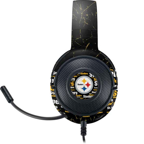 NFL Pittsburgh Steelers Black Blast Razer Kraken X Skin