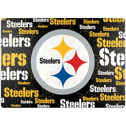 NFL Pittsburgh Steelers Black Blast Surface Laptop 7 13.8in Skin