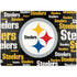 NFL Pittsburgh Steelers Black Blast Surface Laptop 7 13.8in Skin
