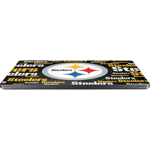 NFL Pittsburgh Steelers Black Blast Surface Laptop 7 13.8in Skin