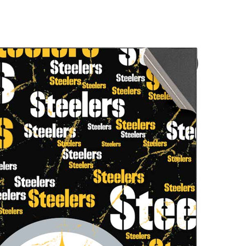 NFL Pittsburgh Steelers Black Blast XBox Series X Digital Edition Console Skin