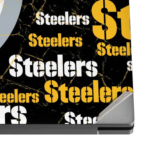 NFL Pittsburgh Steelers Black Blast Dell XPS Skin