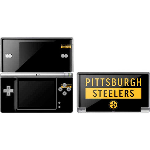 NFL Pittsburgh Steelers Black Performance Series Nintendo Skins