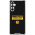 NFL Pittsburgh Steelers Black Performance Series Galaxy A16 5G Clear Case