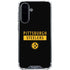 NFL Pittsburgh Steelers Black Performance Series Galaxy A36 5G Clear Case