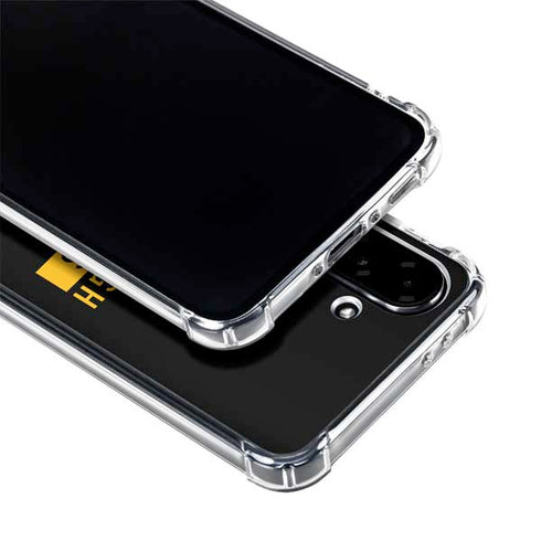 NFL Pittsburgh Steelers Black Performance Series Galaxy A36 5G Clear Case