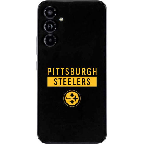 NFL Pittsburgh Steelers Black Performance Series Galaxy A54 5G Skin
