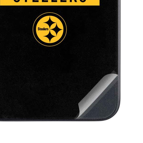 NFL Pittsburgh Steelers Black Performance Series Galaxy A54 5G Skin
