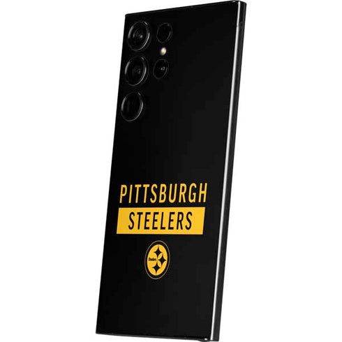 NFL Pittsburgh Steelers Black Performance Series Galaxy S25 Ultra Skin