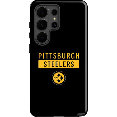NFL Pittsburgh Steelers Black Performance Series Galaxy S26 Ultra Impact Case