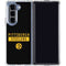 NFL Pittsburgh Steelers Black Performance Series Galaxy Z Fold5 5G Clear Case
