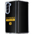 NFL Pittsburgh Steelers Black Performance Series Galaxy Z Fold5 5G Clear Case