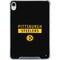 NFL Pittsburgh Steelers Black Performance Series iPad 11th Gen (2025) Clear Case