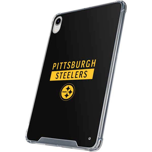 NFL Pittsburgh Steelers Black Performance Series iPad 11th Gen (2025) Clear Case