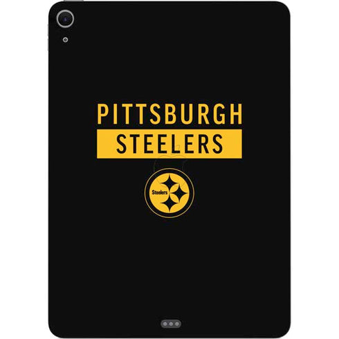NFL Pittsburgh Steelers Black Performance Series Apple iPad Air Skin
