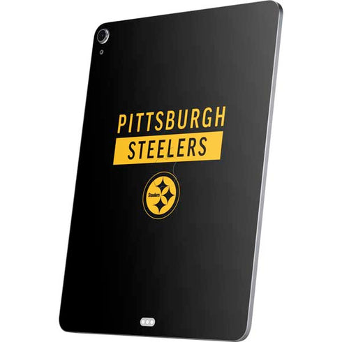 NFL Pittsburgh Steelers Black Performance Series Apple iPad Air Skin