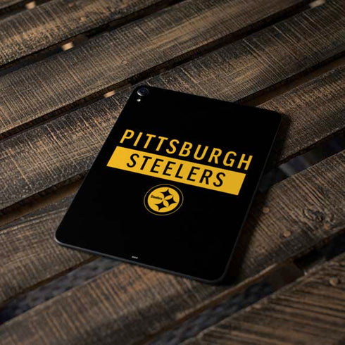 NFL Pittsburgh Steelers Black Performance Series Apple iPad Pro Skin
