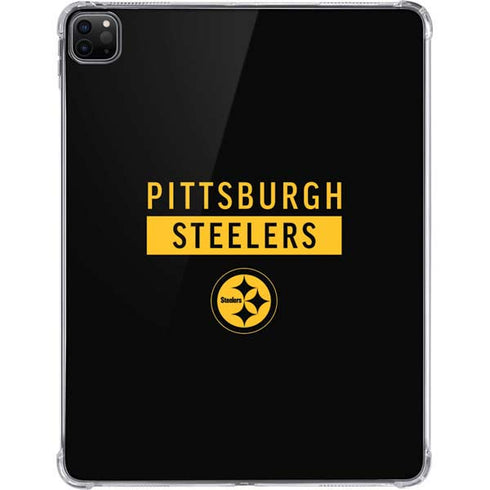 NFL Pittsburgh Steelers Black Performance Series iPad Pro 11in (2024) Clear Case