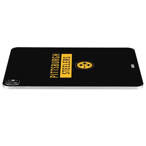 NFL Pittsburgh Steelers Black Performance Series iPad Pro 13in M4 (2024) Skin