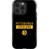 NFL Pittsburgh Steelers Black Performance Series iPhone 15 Pro Impact Case