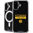 NFL Pittsburgh Steelers Black Performance Series iPhone 16 Plus MagSafe Case