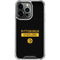 NFL Pittsburgh Steelers Black Performance Series iPhone 16 Pro Clear Case