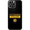 NFL Pittsburgh Steelers Black Performance Series iPhone 16 Pro Max Skin