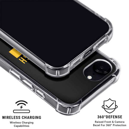 NFL Pittsburgh Steelers Black Performance Series iPhone 16e MagSafe Case