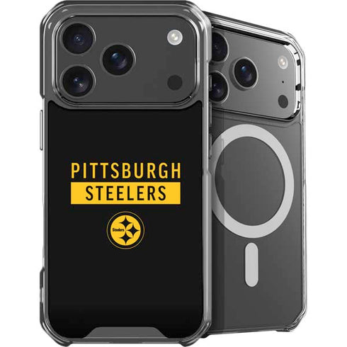 NFL Pittsburgh Steelers Black Performance Series iPhone 18 Pro MagSafe Case