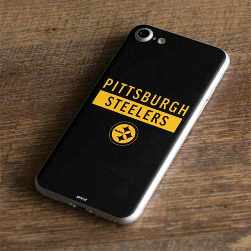 NFL Pittsburgh Steelers Black Performance Series iPhone 8 Skin